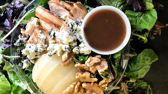 Chicken, Pear & Walnut Salad
