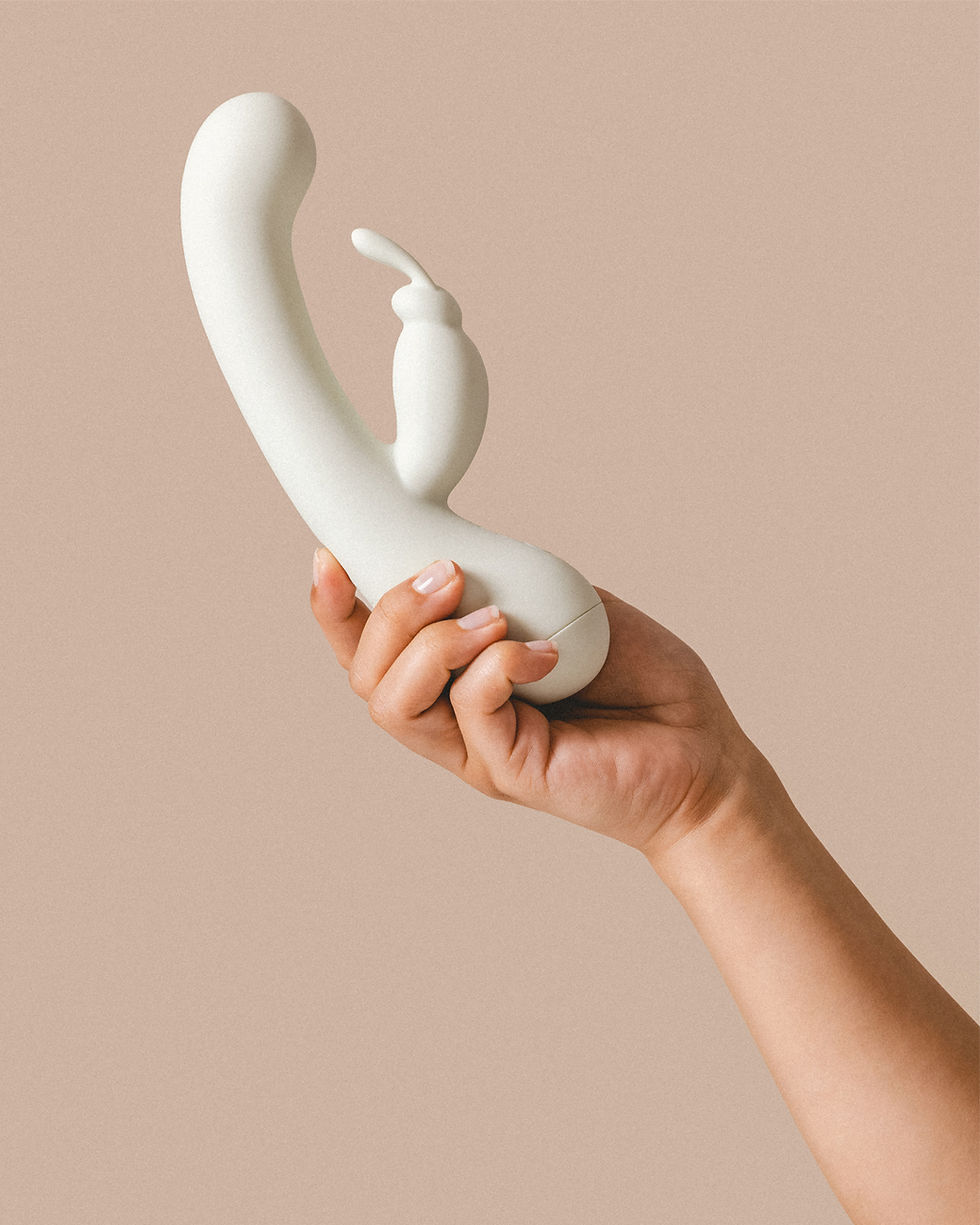 Thumbnail: TNLC SARO, Rabbit Vibrating Dildo (Ocean Plastic Collection)