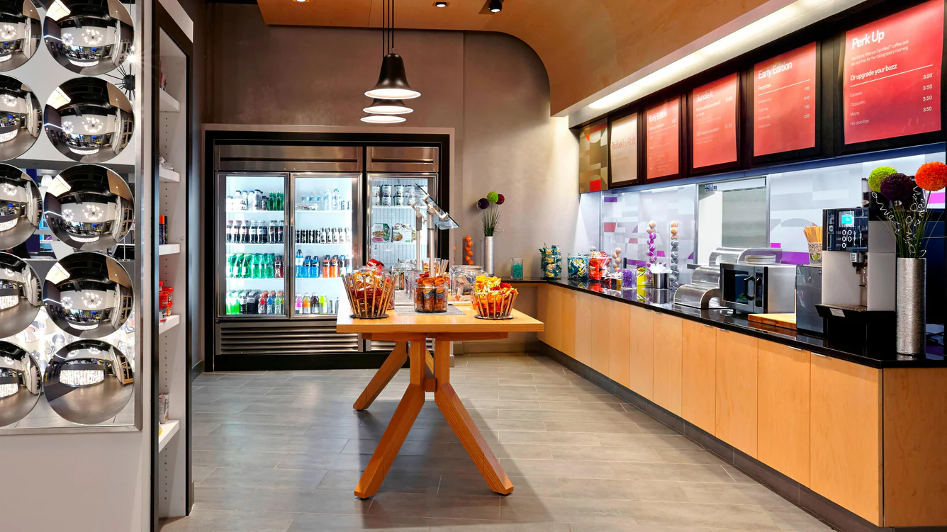 Re:Fuel area at Aloft Calgary University