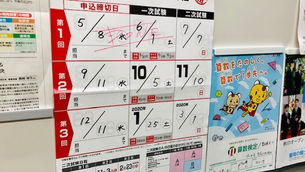 英検 論検 しめきり間近