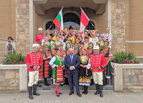 БПИЦ "Св. Димитър" - храмов празник - изпращане на генералния консул