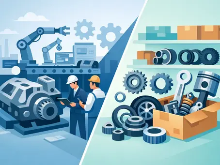OEM Production vs Catalogue Parts