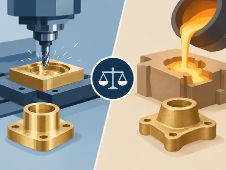 CNC versus Brass Casting: Which Process Fits?