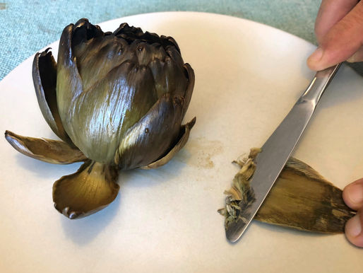 Sobre la manera de comer alcachofas