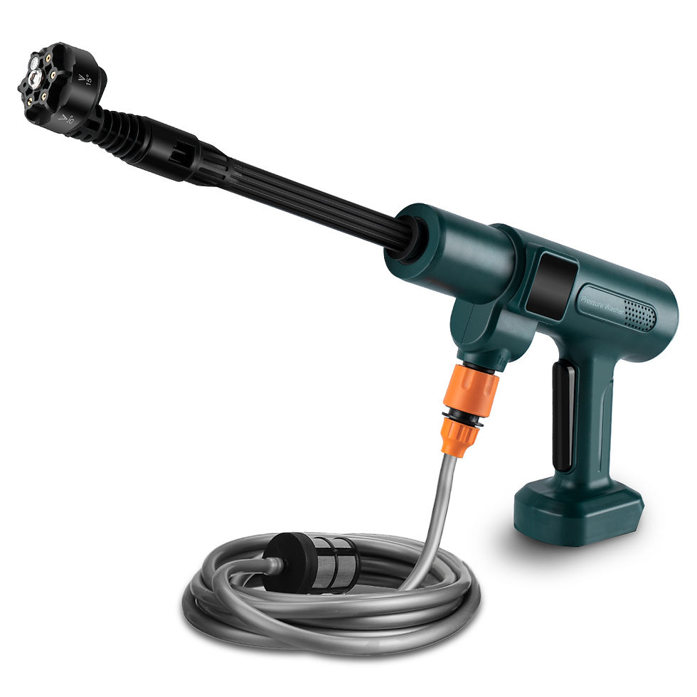 Miniatura: NEWBENY 200Bar Brushless High Pressure Car Washer Gun 6 IN 1 Electric Garden Was