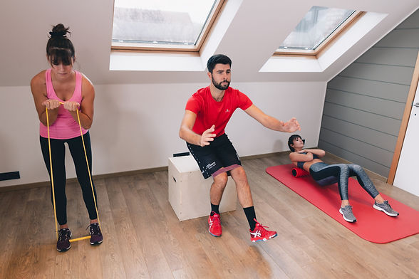 Renforcement musculaire exercices groupe