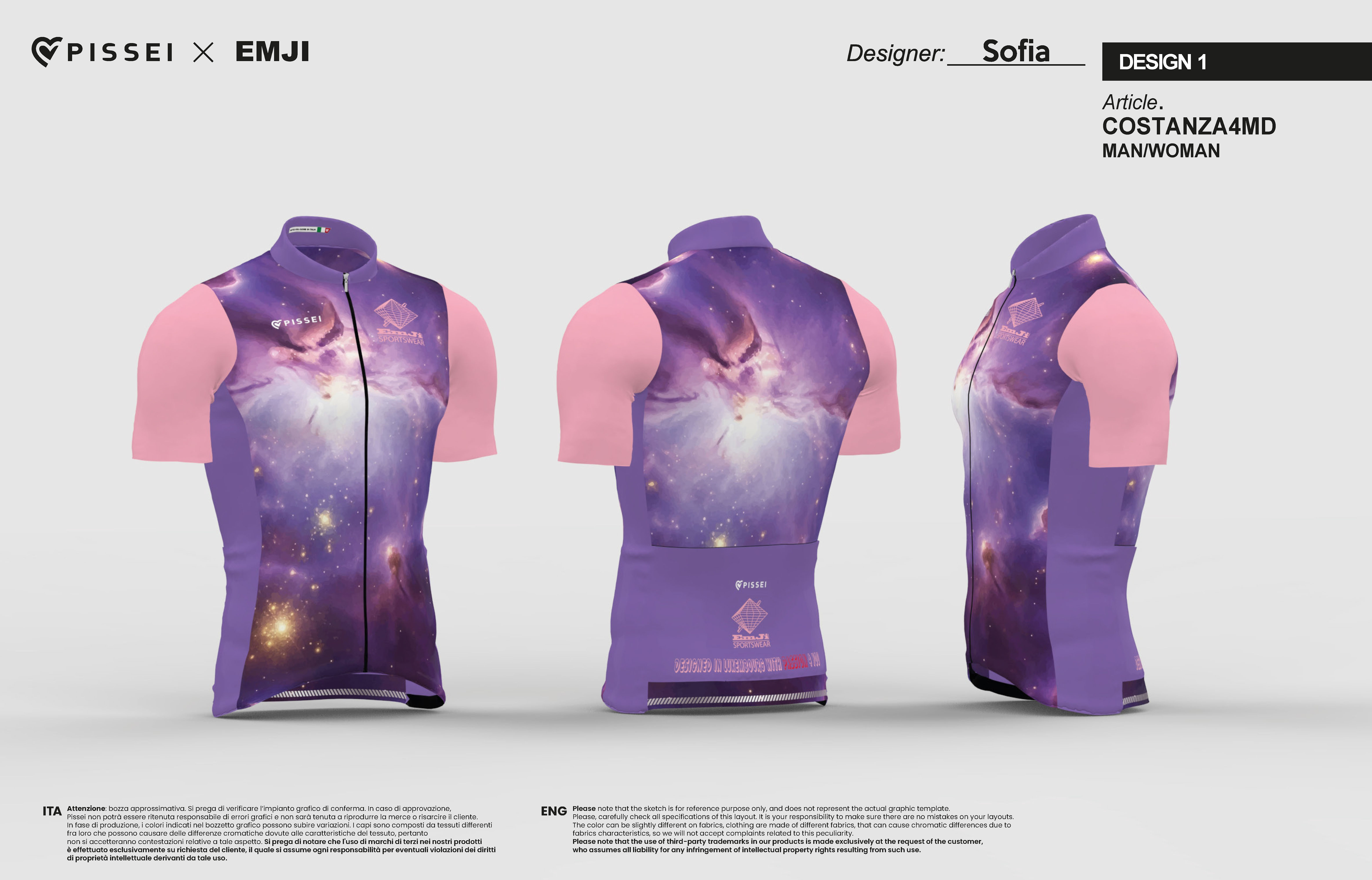 Maillot Pissei Costanza 4MD