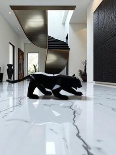 Black Panther , a Pantera Negra do Artista Jonas Kleine.