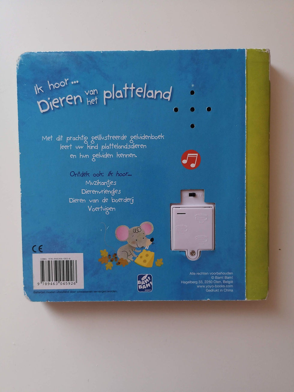 Thumbnail: Boek 'Ik hoor... dieren van het platteland'