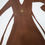 Miniatura: Vestido Marrom - Tam:M
