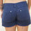 Miniatura: Short azul escuro Aquamar- Tam:38 
