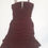 Miniatura: Vestido vinho 