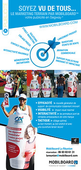 creation flyer Reunion 974 street marketing - Studio Oxygène agence de pub graphiste 974 à la Réunion