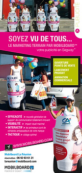 creation flyer Reunion 974 street marketing - Studio Oxygène agence de pub graphiste 974 à la Réunion