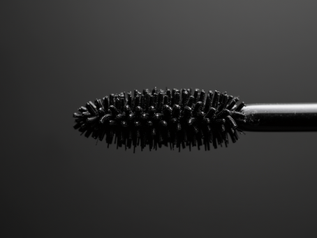 Close-up of a mascara wand