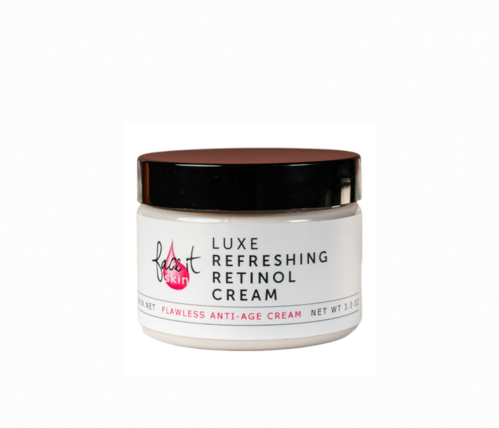 Luxe Refreshing Retinol Cream in jar
