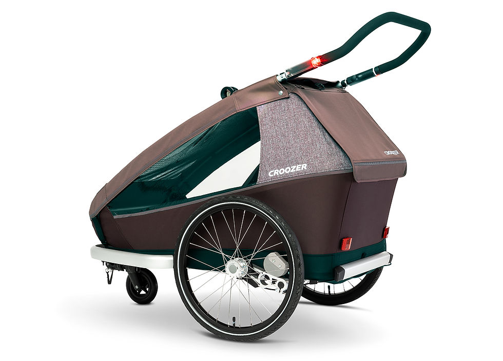Miniatura: Croozer 2 Blossom Red