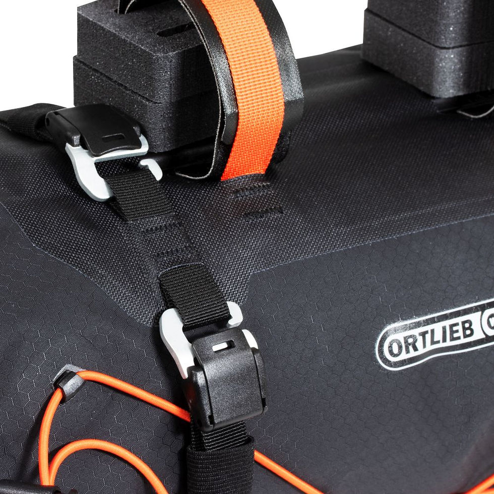 Miniatura: ORTLIEB TORBA BIKE PACKING NA KIEROWNICĘ HANDLEBAR-PACK BLACK MATT 15L