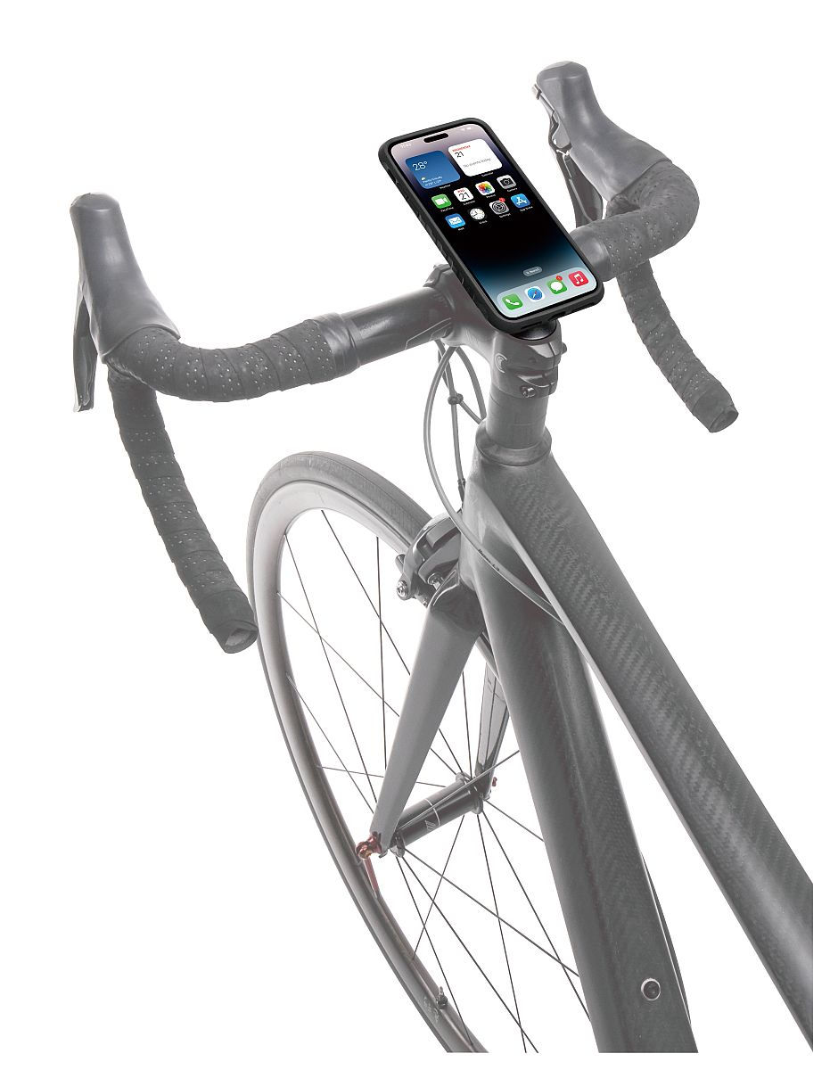 Miniatura: TOPEAK POKROWIEC RIDECASE FOR iPHONE 15 BLACK/GRAY