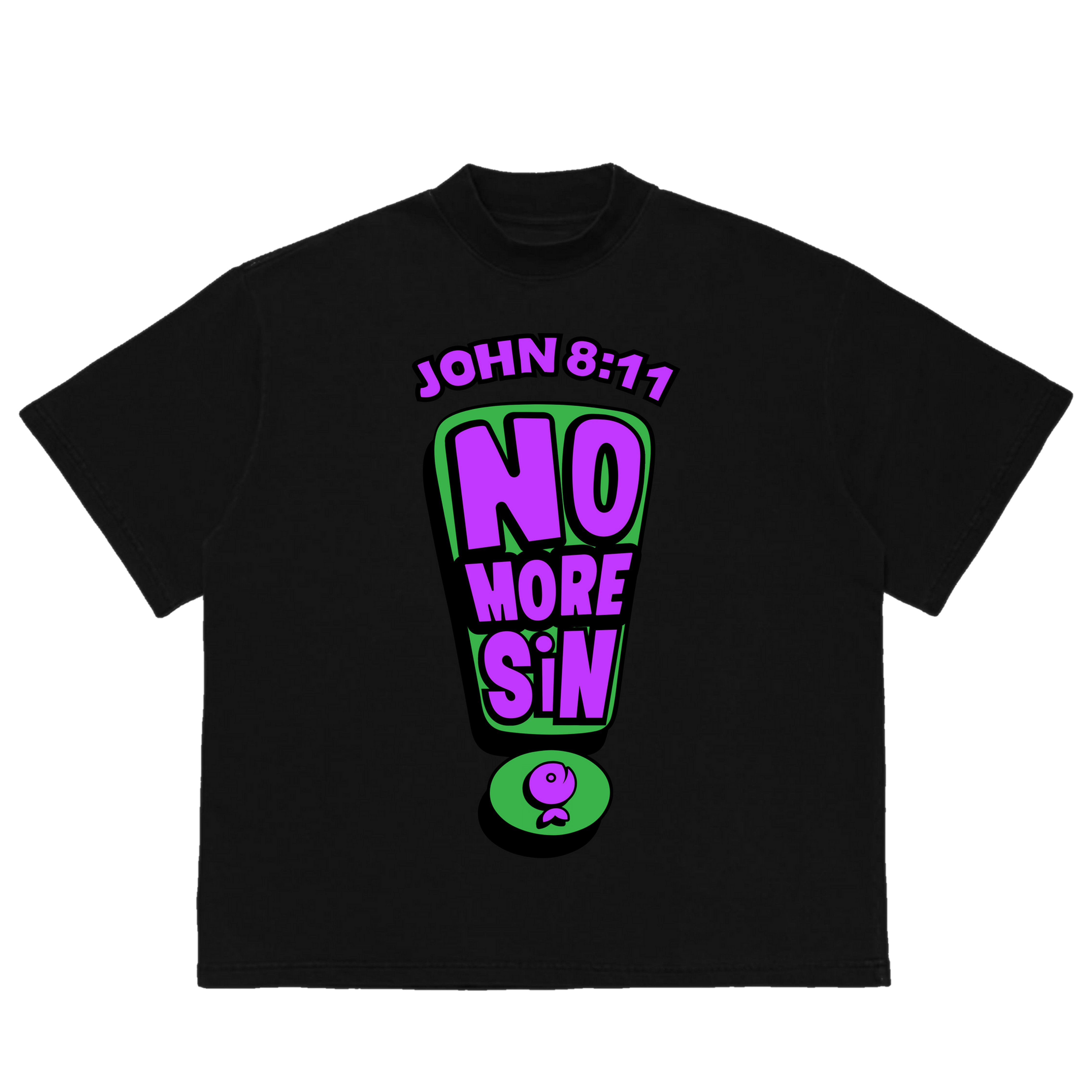 NO MORE SIN | Oversized | T-Shirts