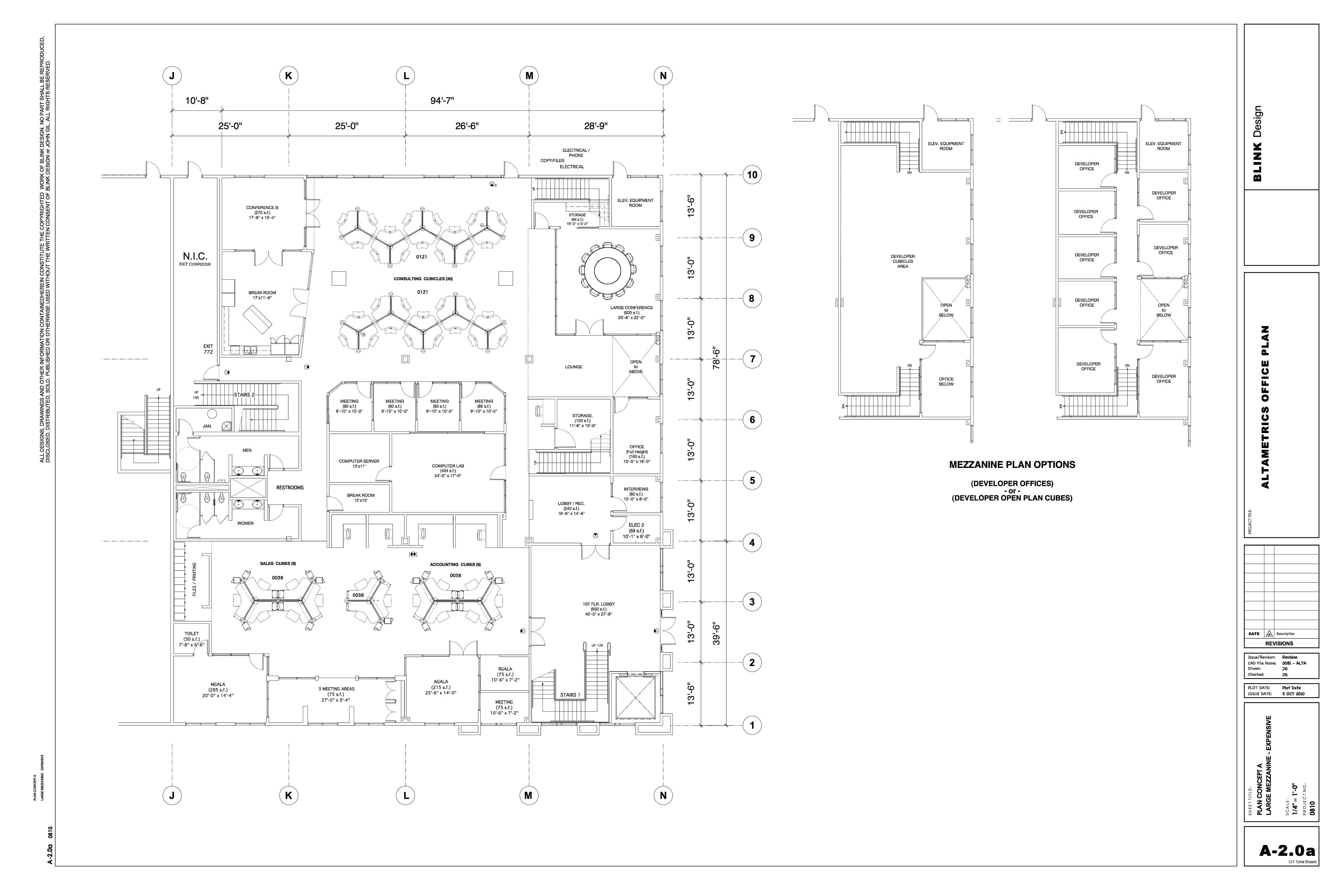 ALTAMETRICS OFFICES (Plan)
