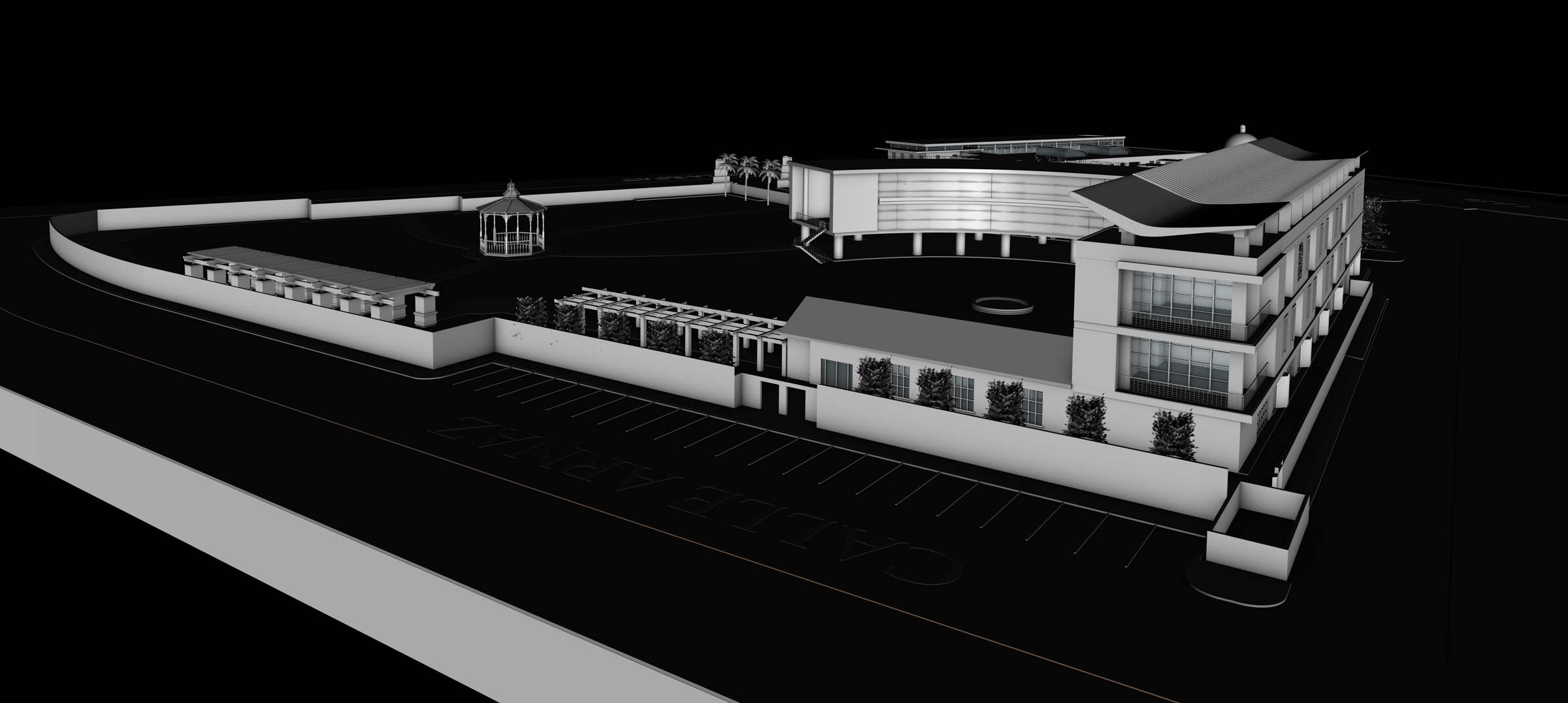 COMMERCIAL DEVELOPMENT (Courtyard)