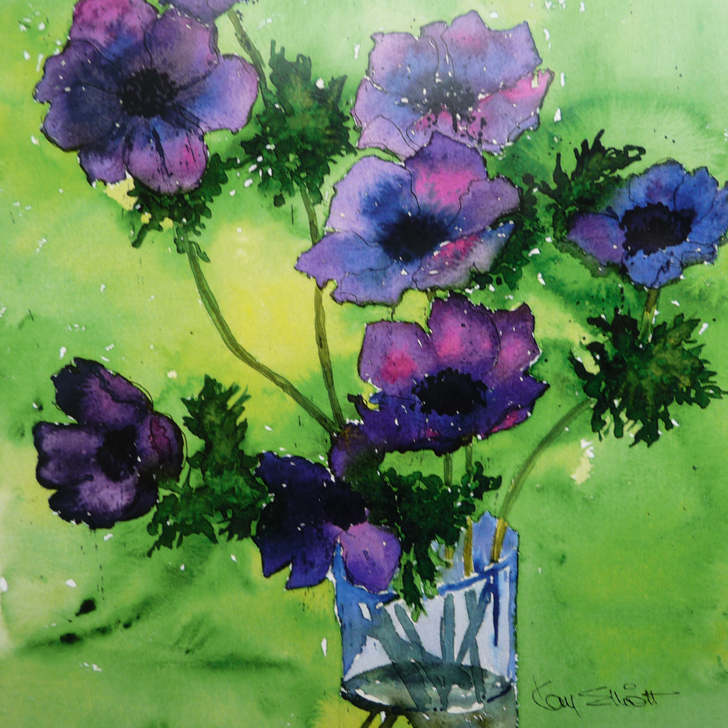 Purple Anemones