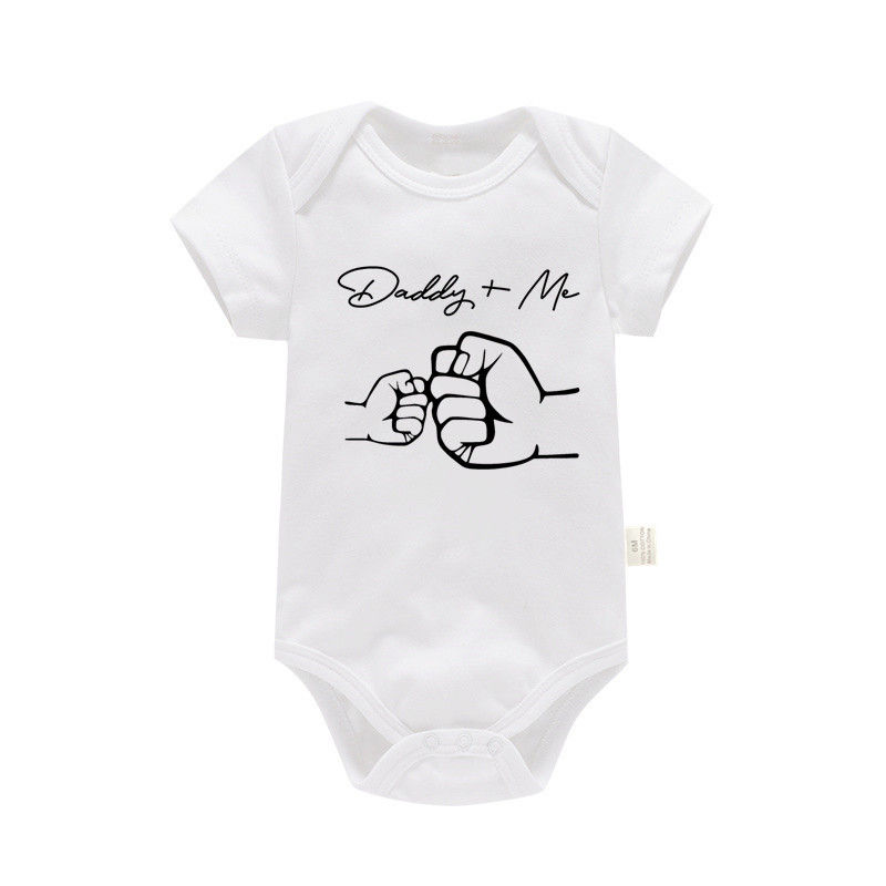 Miniatura: Roupa de bebê infantil ewborn, meninos e meninas, estampa de desenho animado "Pa
