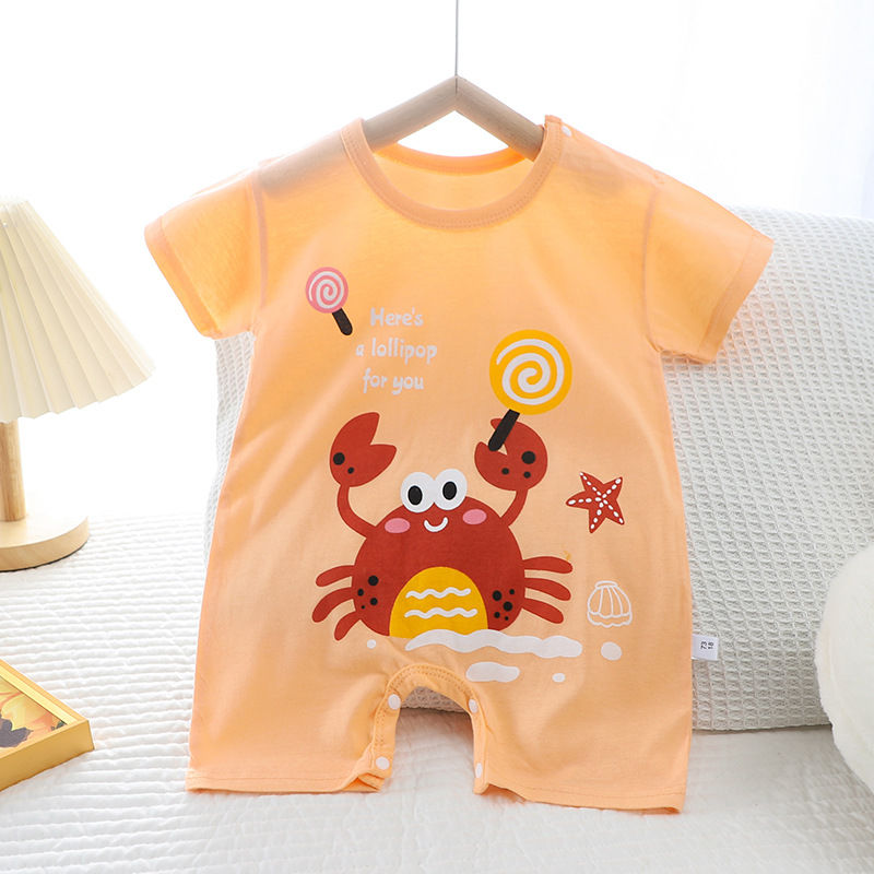 Miniatura: Roupa de Bebê para Verão – Algodão Leve | Manga Curta | Unissex (Infantil/Toddle