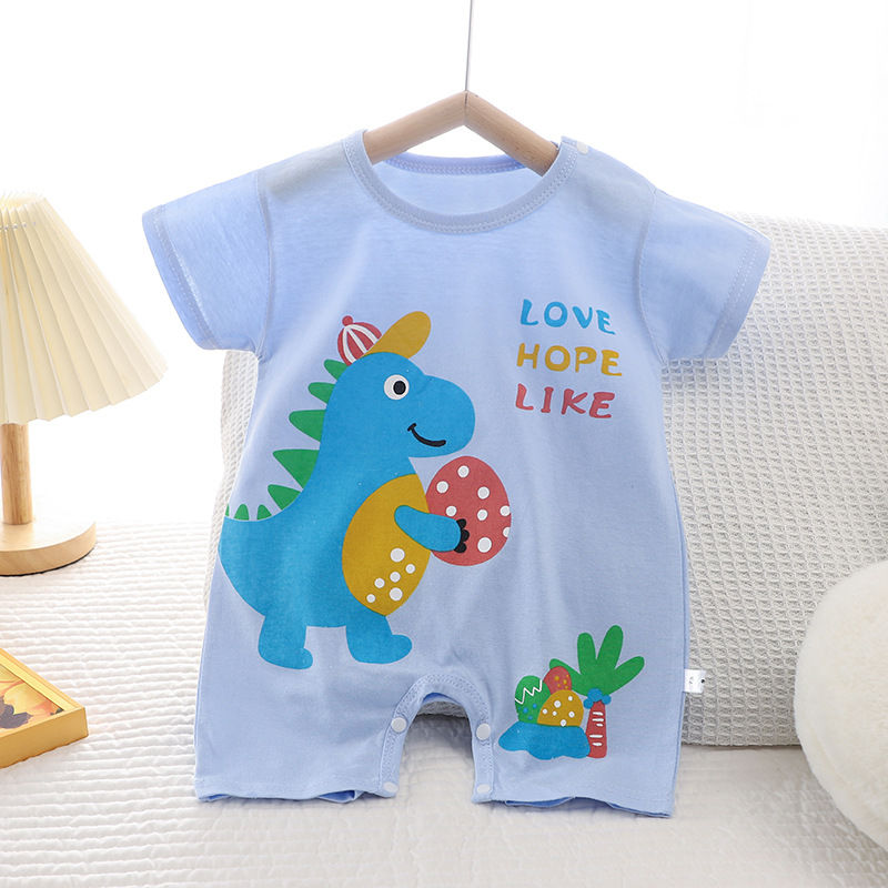 Miniatura: Roupa de Bebê para Verão – Algodão Leve | Manga Curta | Unissex (Infantil/Toddle