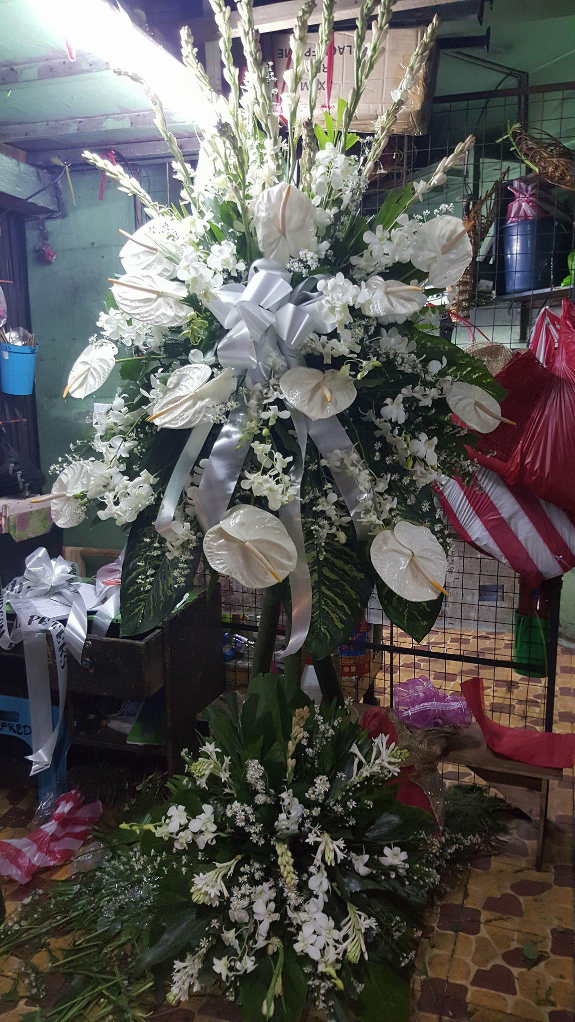 Funeral Standing Flower Arrangment