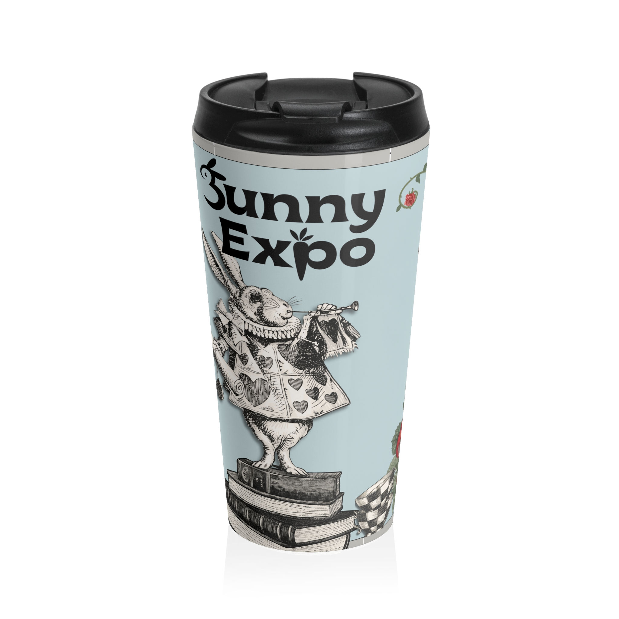 Bunny Expo 2027: Down the Rabbit Hole Travel Mug – Limited Edition
