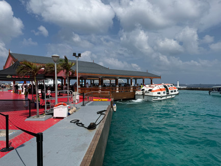 Presidential Jetty, today our tender dock.