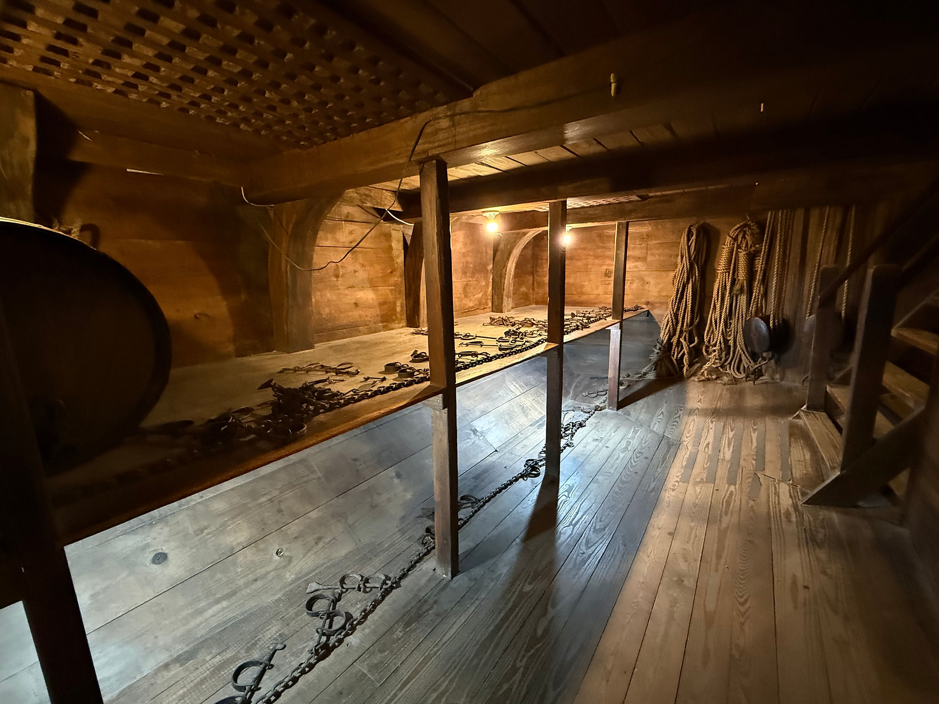 Below decks
