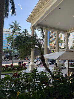 Portico of the Moana Hotel