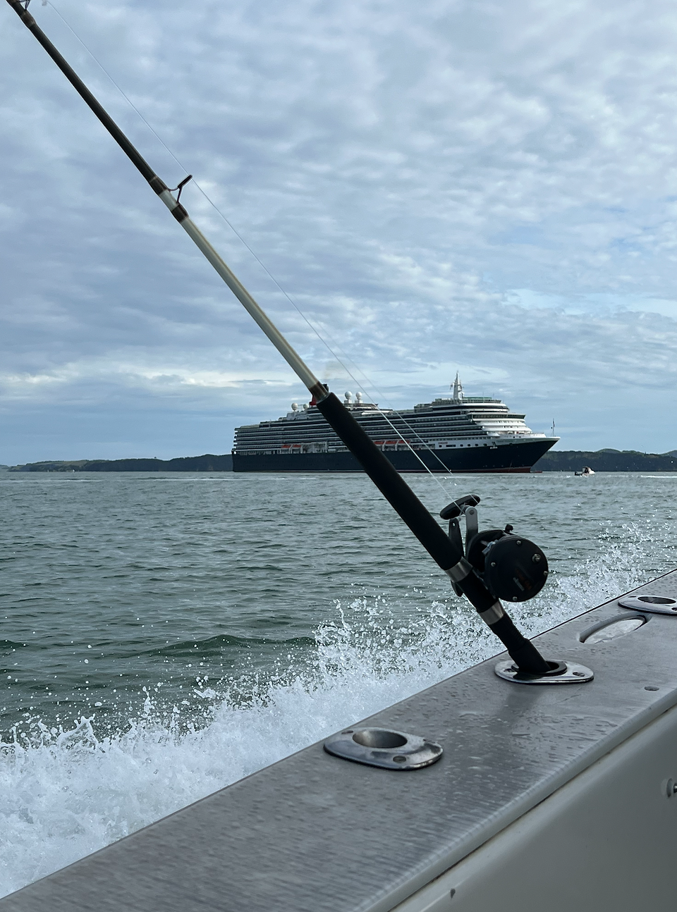 Passing the ship