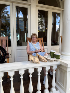 Verandah of the Moana Hotel