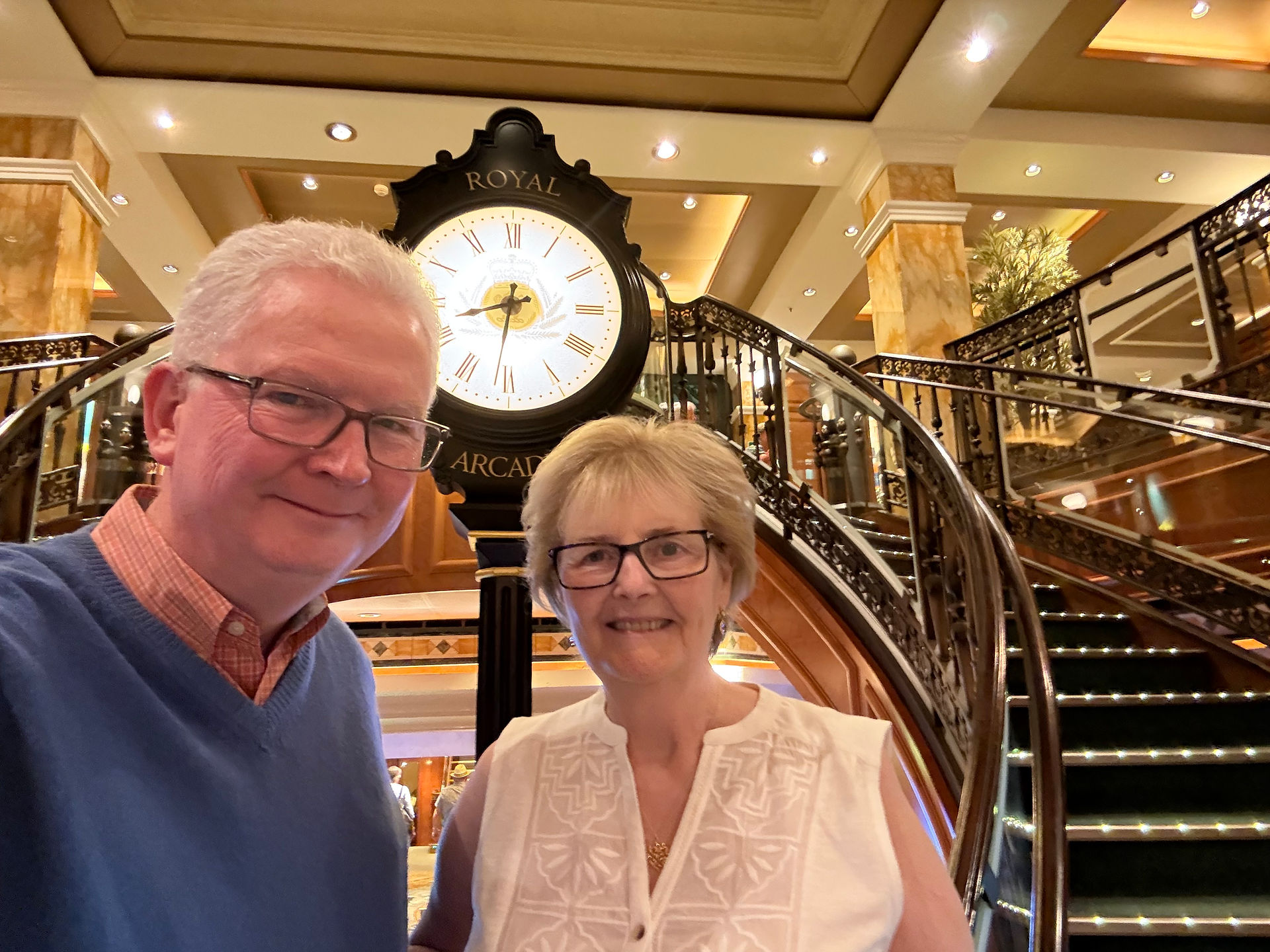 By the clock, Queen Victoria