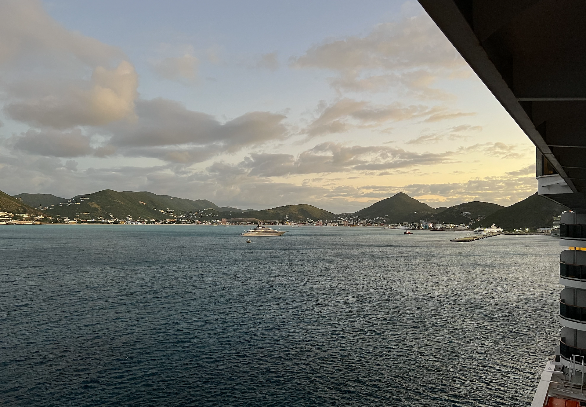 Arriving, St. Martin