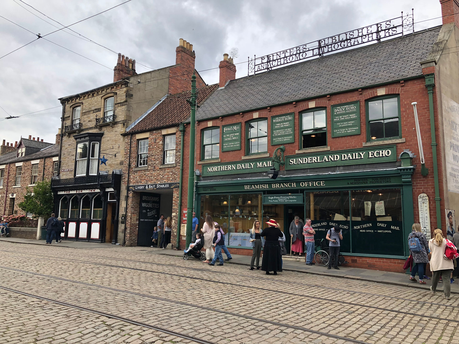 1900's town