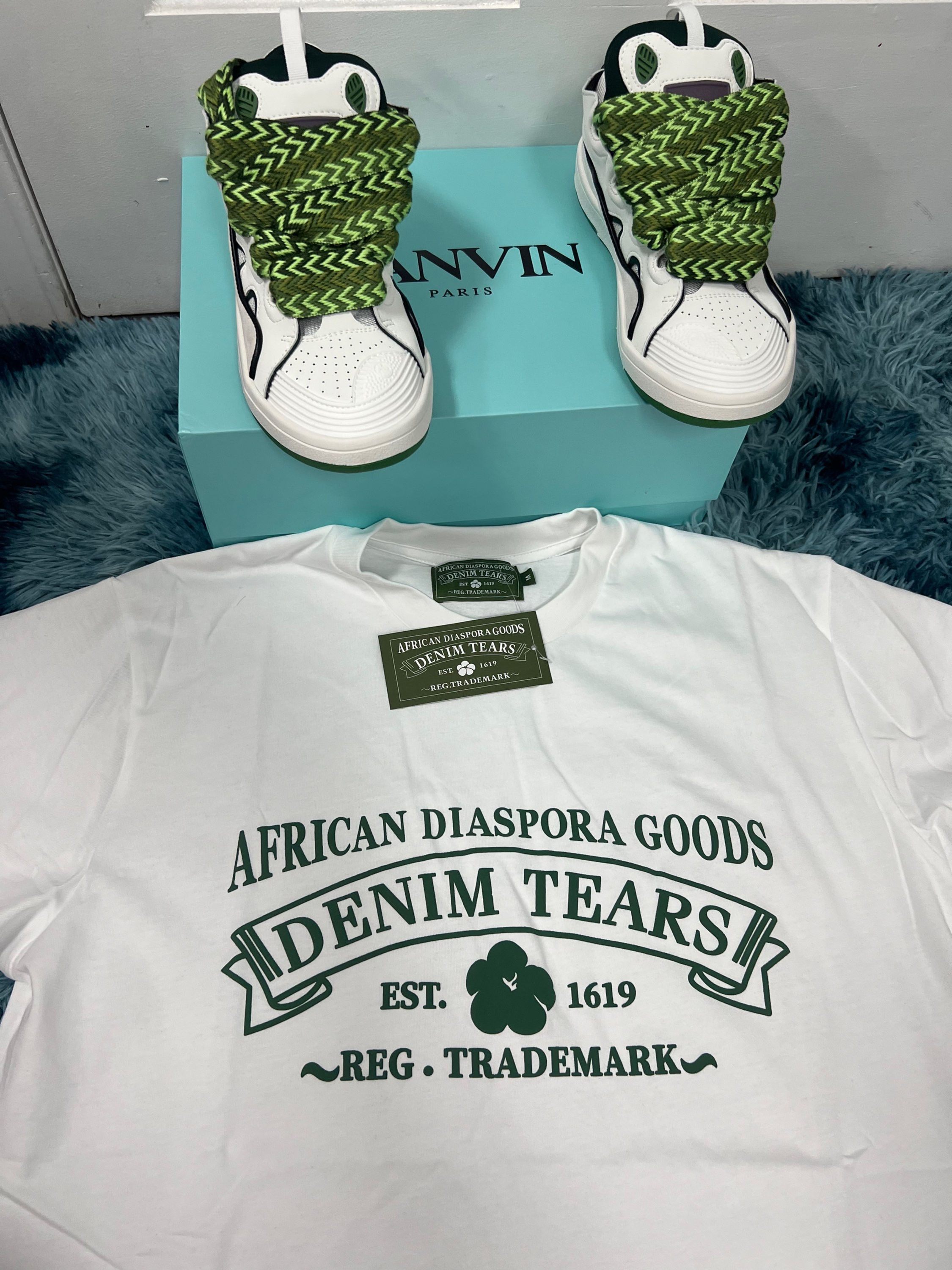 LANVIN & DENIM TEAR SET