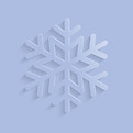 Blue Snowflake