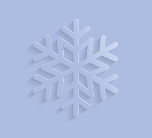 Blue Snowflake
