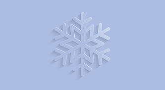 azul del copo de nieve