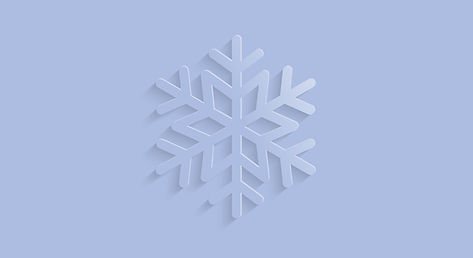 Blue Snowflake