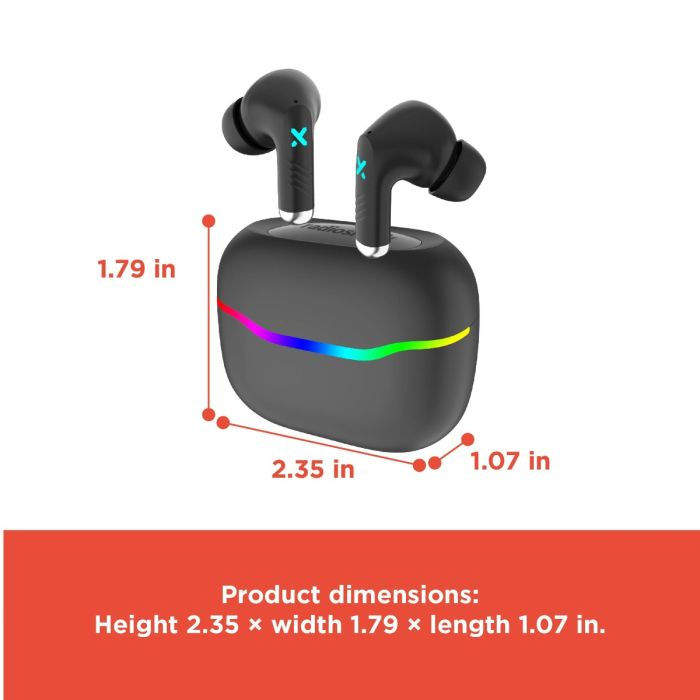 Thumbnail: RadioShack Wireless Gaming Earbuds with noise cancellation White 3304453