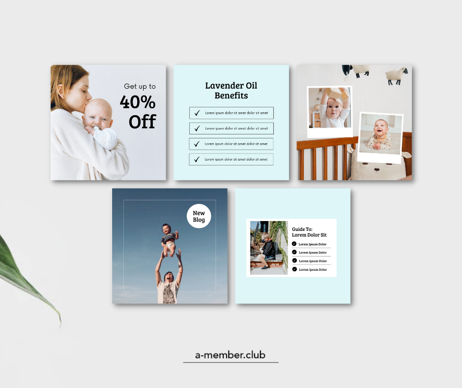 Thumbnail: Baby Social MediaTemplates