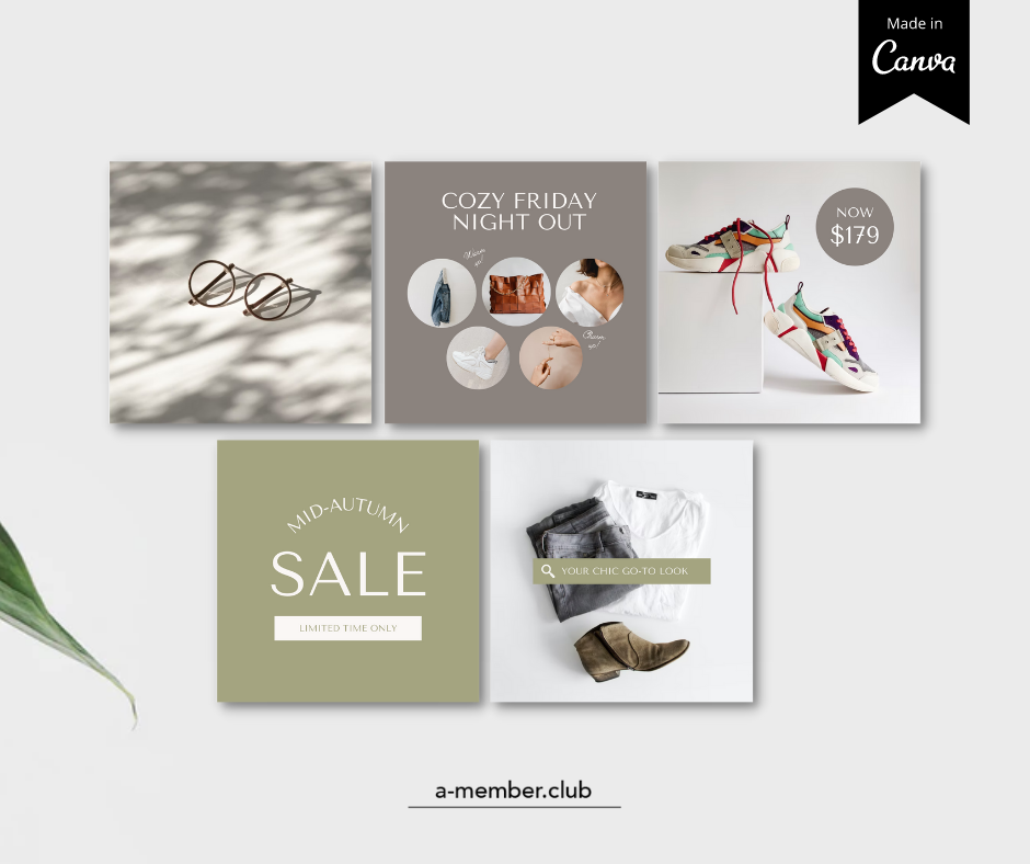 Thumbnail: Retail Social Media Templates