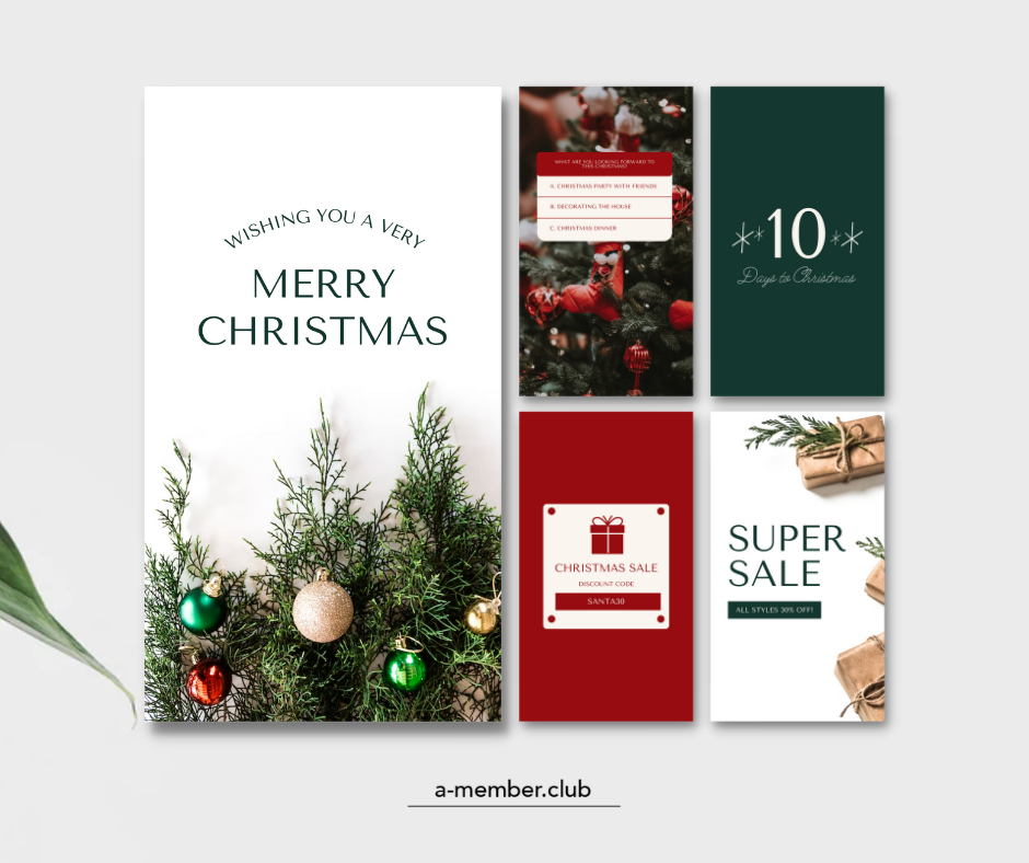 Thumbnail: Christmas Festive Social Media Story Templates