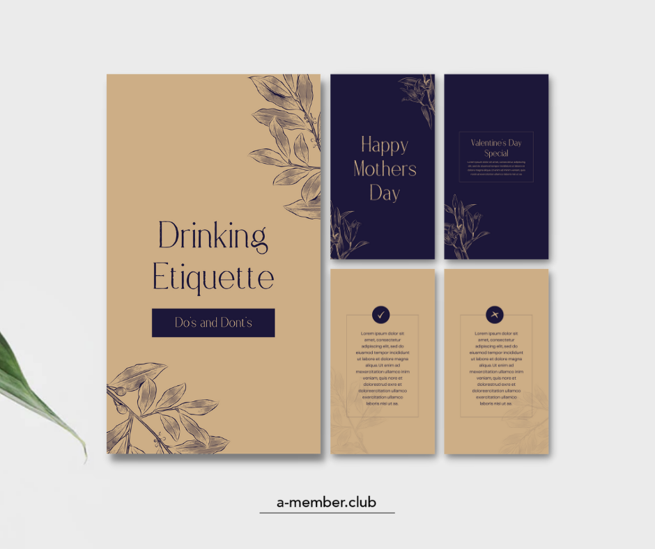 Thumbnail: Bar Social Media Story Templates